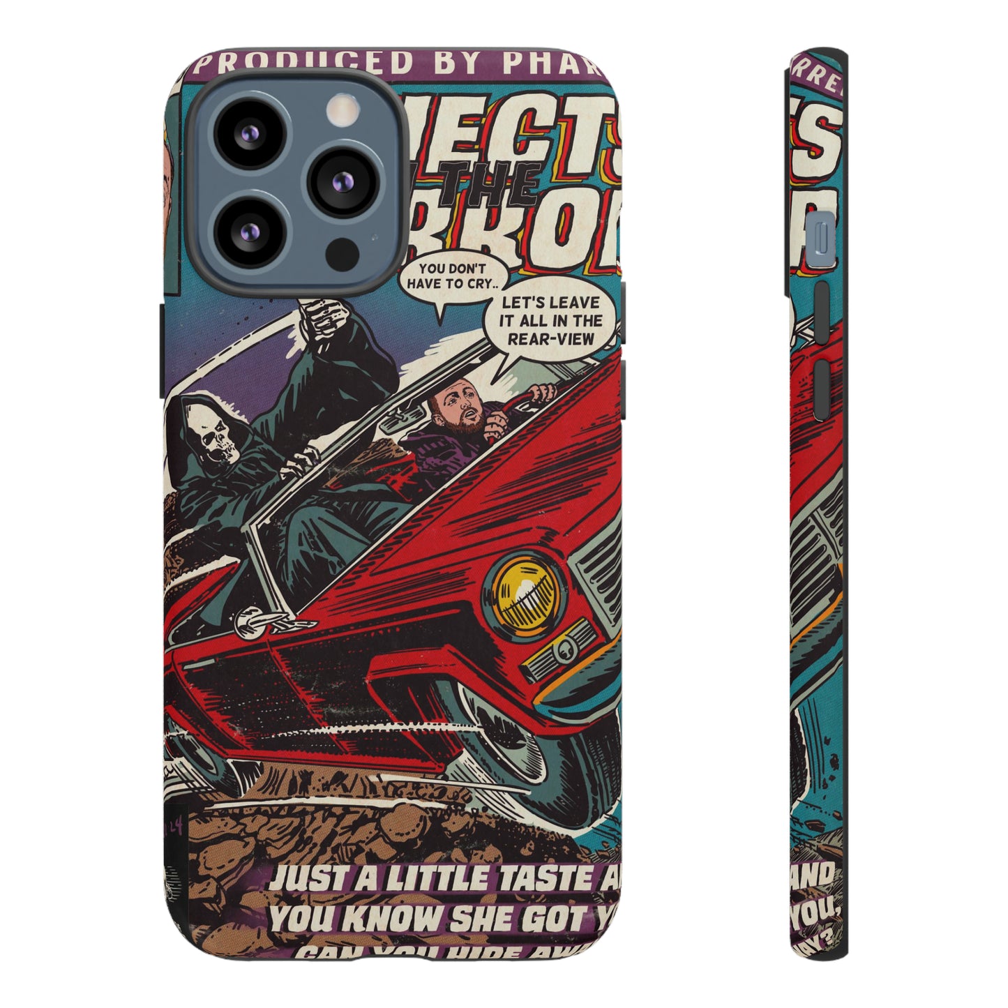 Objects in the Mirror - Tough Phone Cases