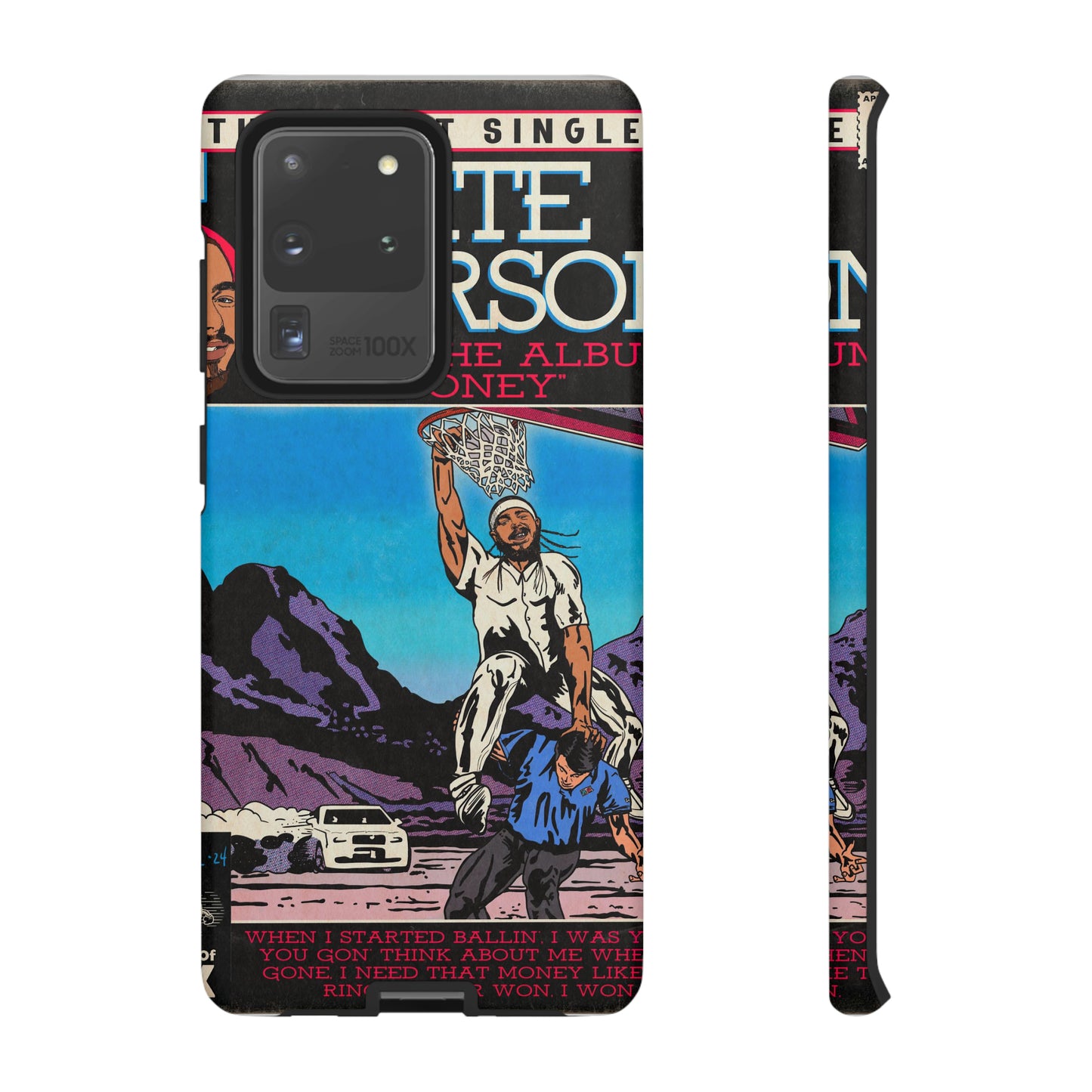 Post Malone - White Iverson - Tough Phone Cases