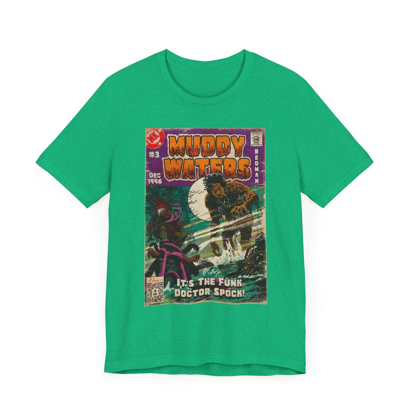 Redman - Muddy Waters - Unisex Jersey Short Sleeve Tee