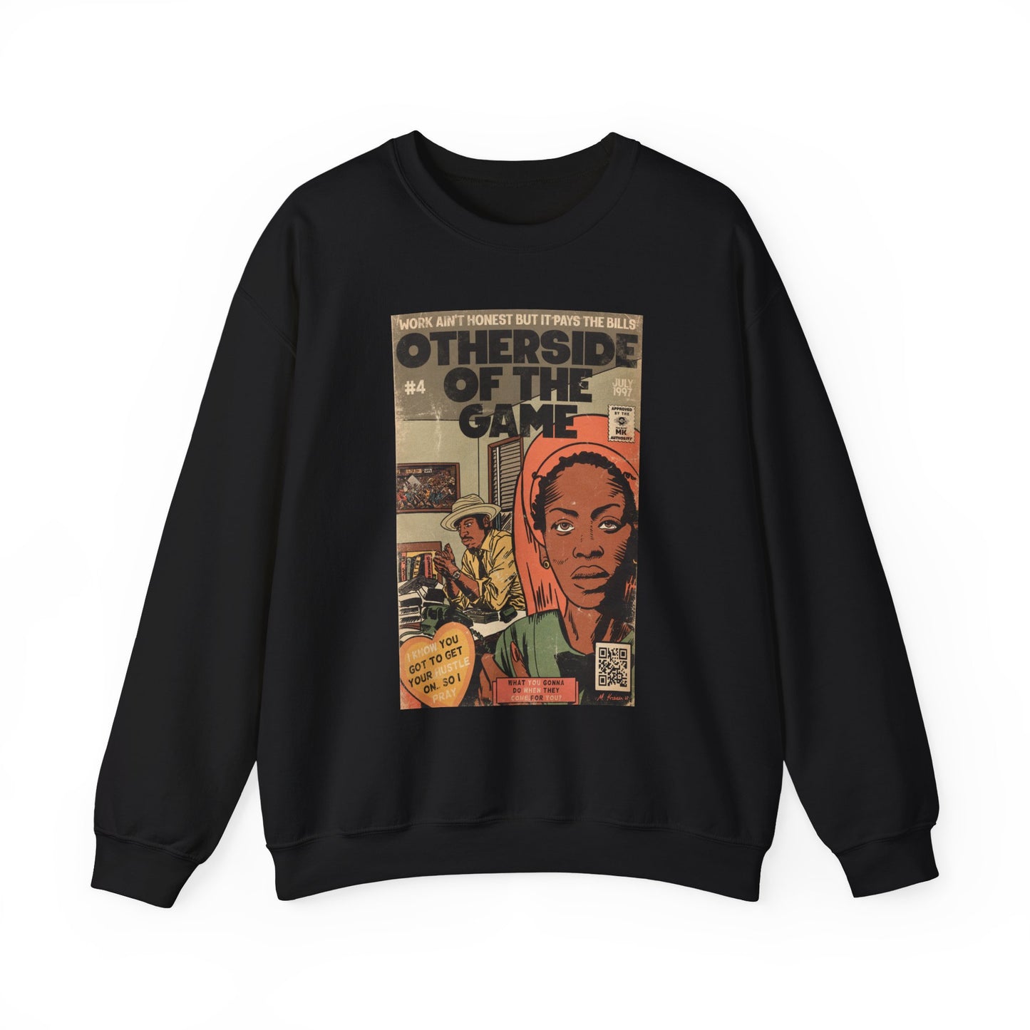 Erykah Badu - Otherside of the Game - Unisex Heavy Blend™ Crewneck Sweatshirt