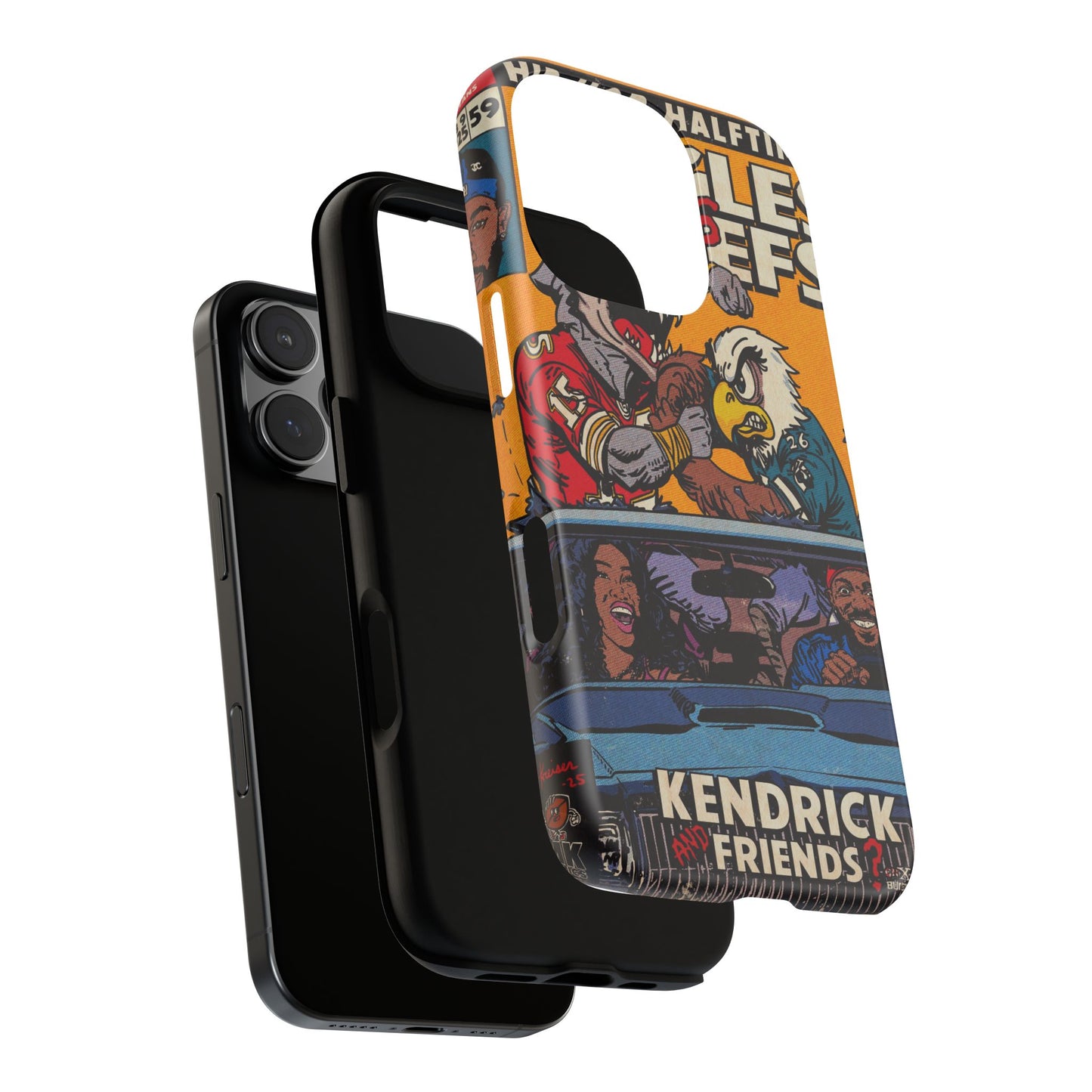 Kendrick & SZA - 2025 Halftime - Eagles vs Chiefs - Tough Phone Cases