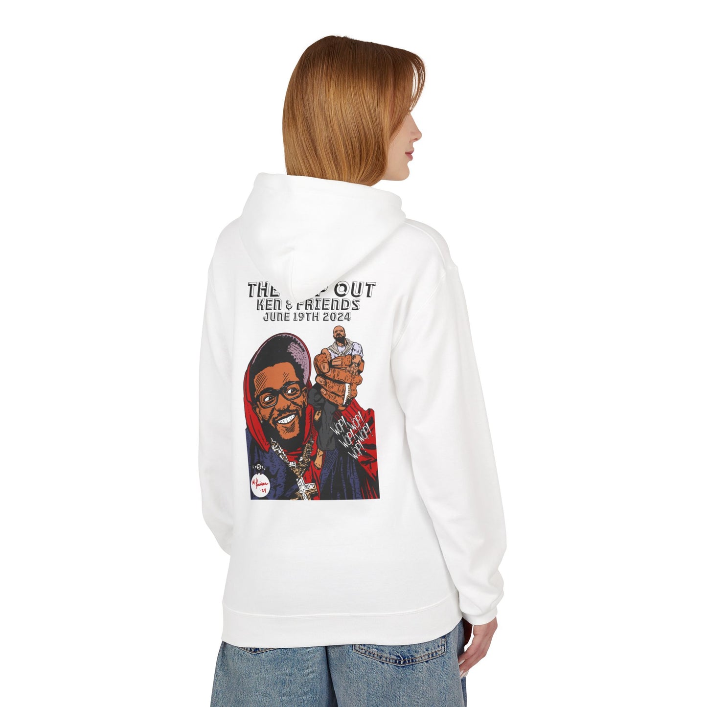 Kendrick Lamar - The Pop Out - Unisex Midweight Softstyle Fleece Hoodie