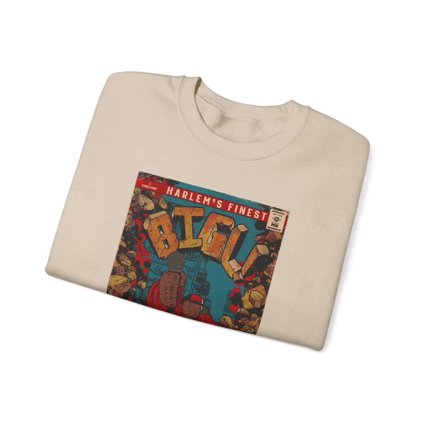 Big L - Put it on - Unisex Heavy Blend™ Crewneck Sweatshirt