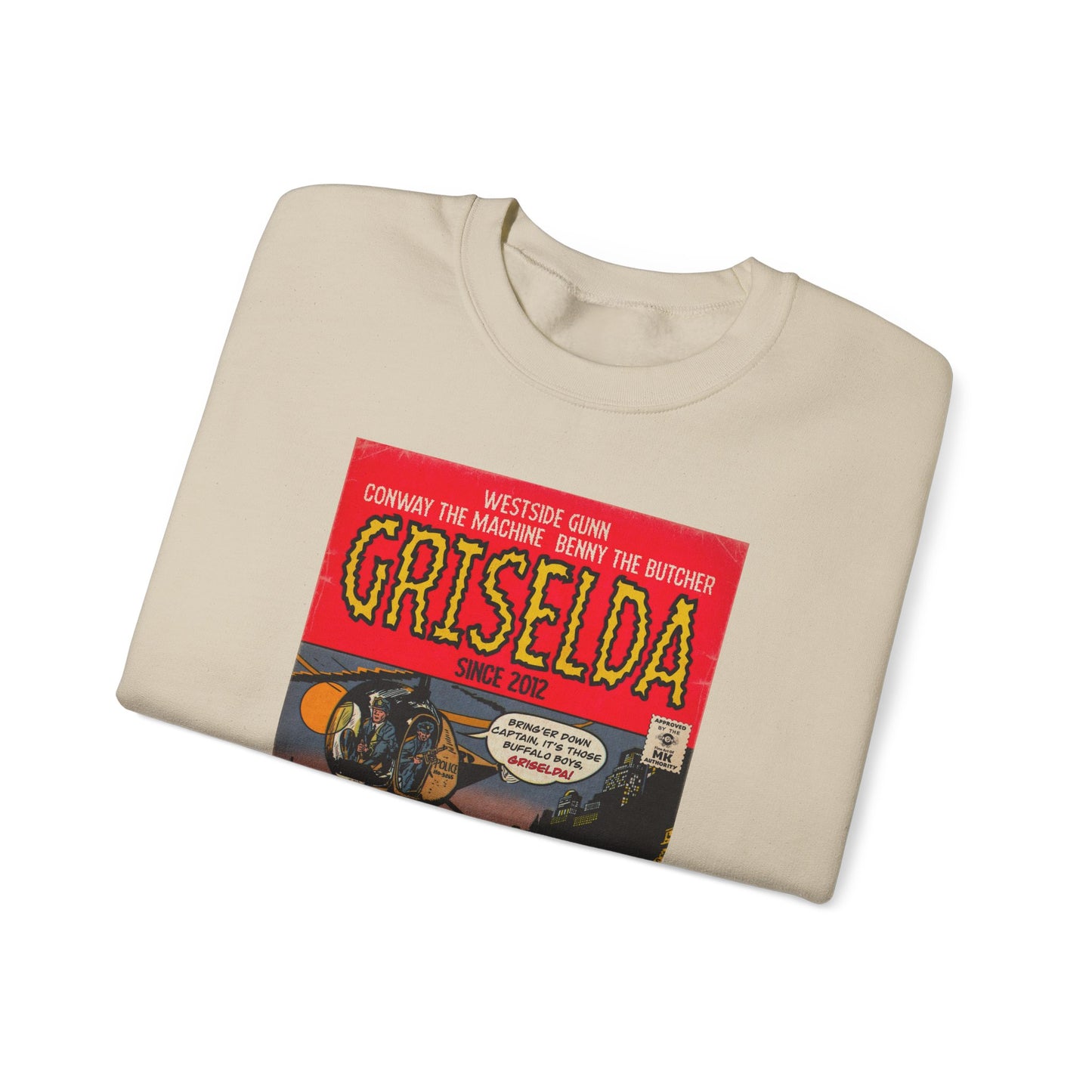 Griselda - Comic Book Art - Unisex Heavy Blend™ Crewneck Sweatshirt