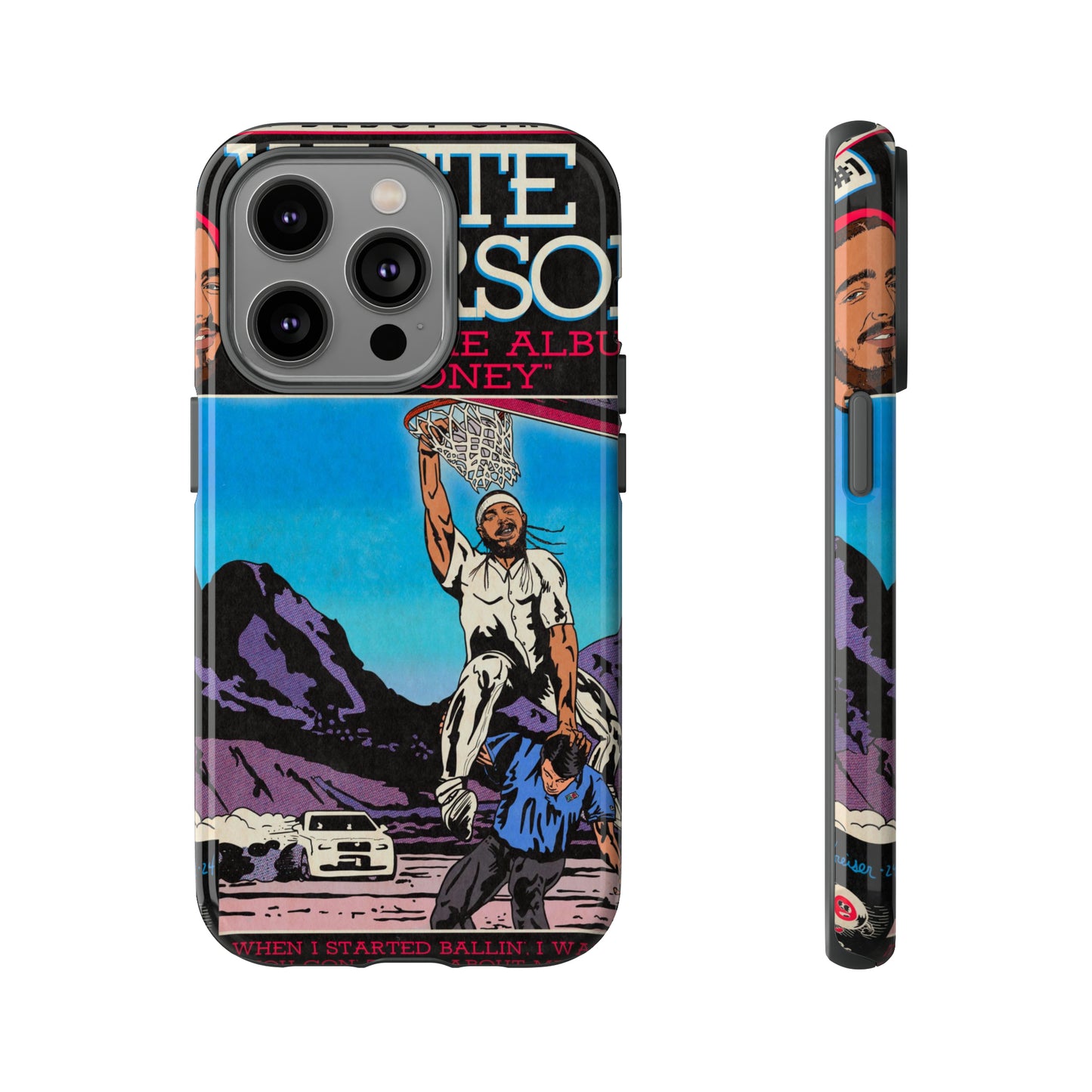 Post Malone - White Iverson - Tough Phone Cases