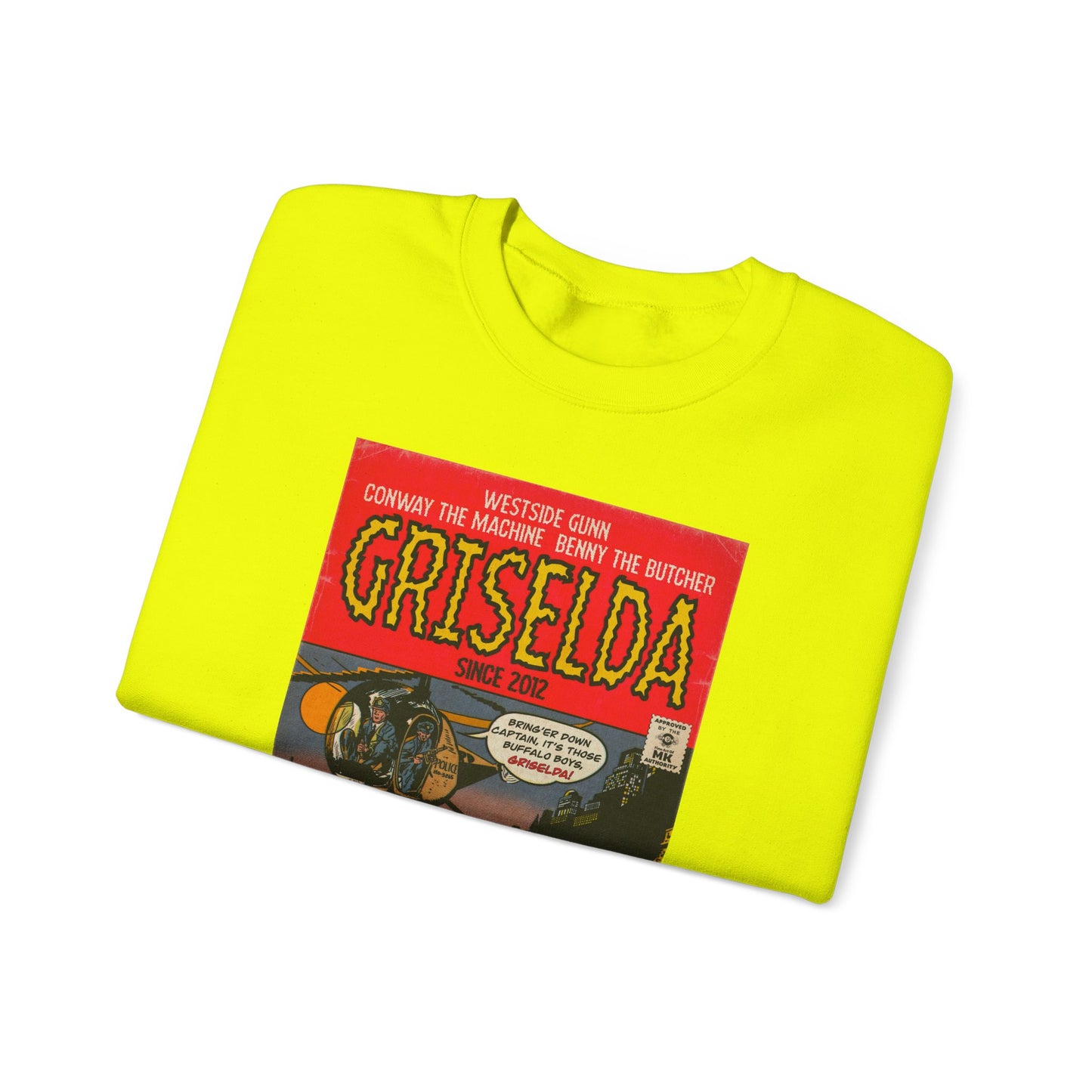 Griselda - Comic Book Art - Unisex Heavy Blend™ Crewneck Sweatshirt