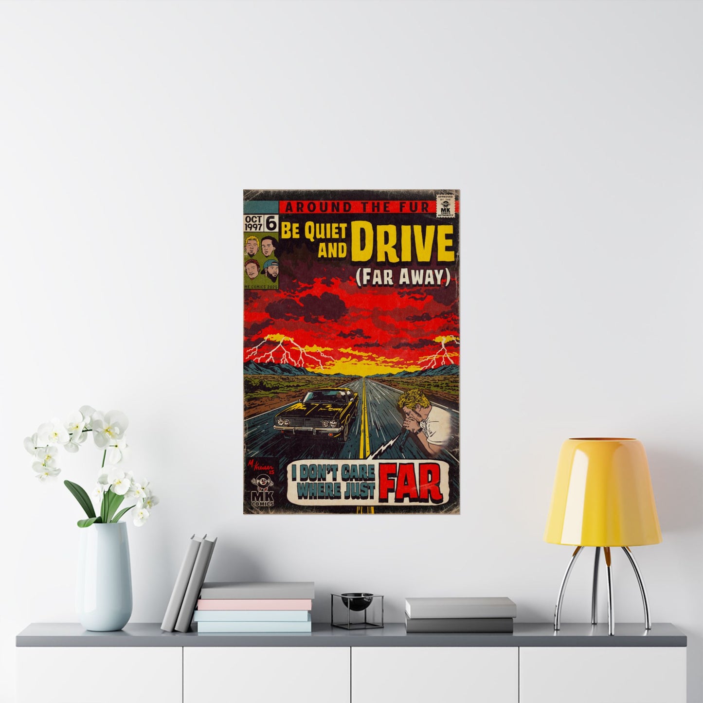 Be Quiet and Drive - Matte Vertical Posters