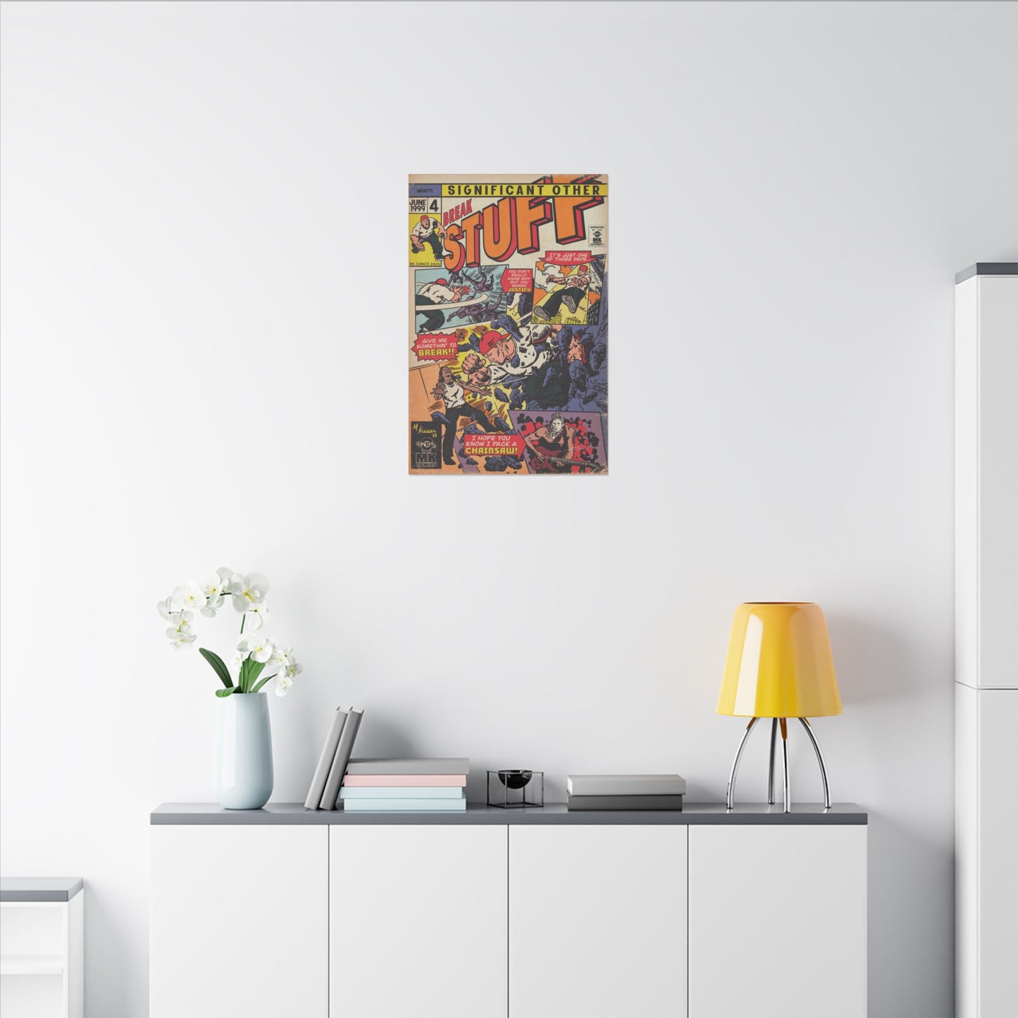 Break Stuff - Matte Canvas, Stretched, 0.75" (Multi-Size)