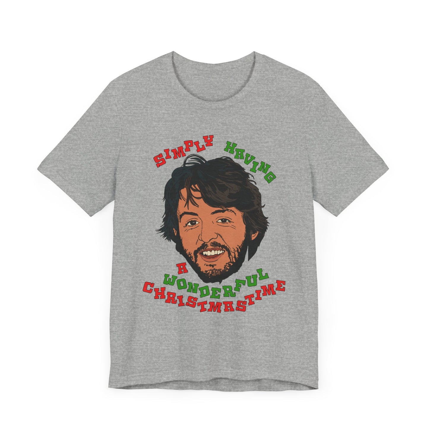 Paul - Wonderful Christmastime - Unisex Jersey Short Sleeve Tee