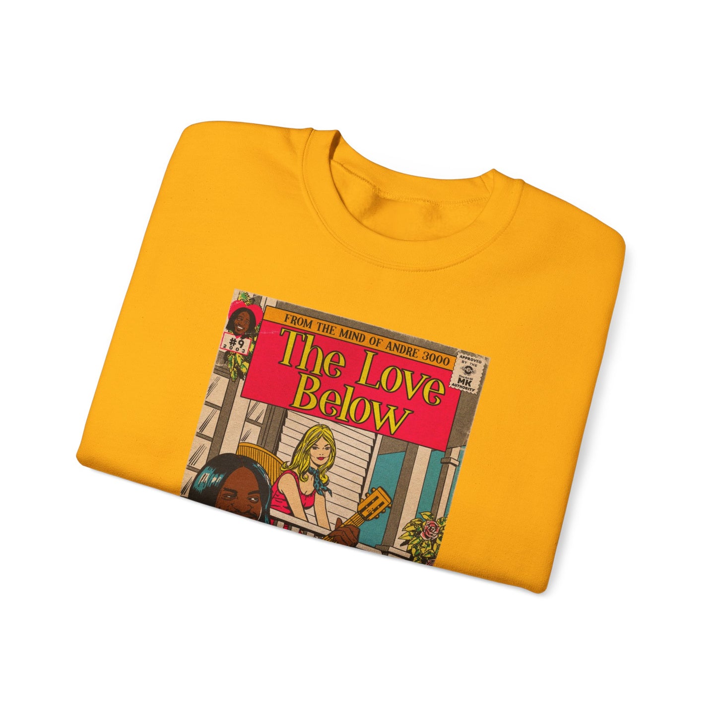 The Love Below - Unisex Heavy Blend™ Crewneck Sweatshirt