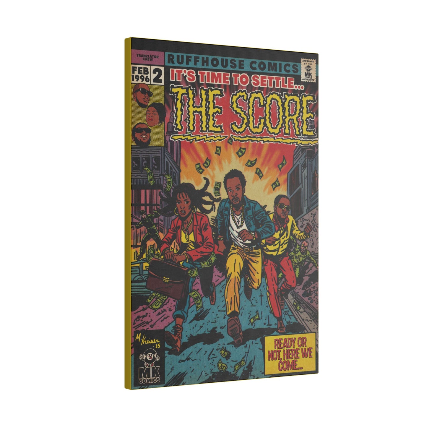 The Score - Matte Canvas, Stretched, 0.75" (Multi-Size)