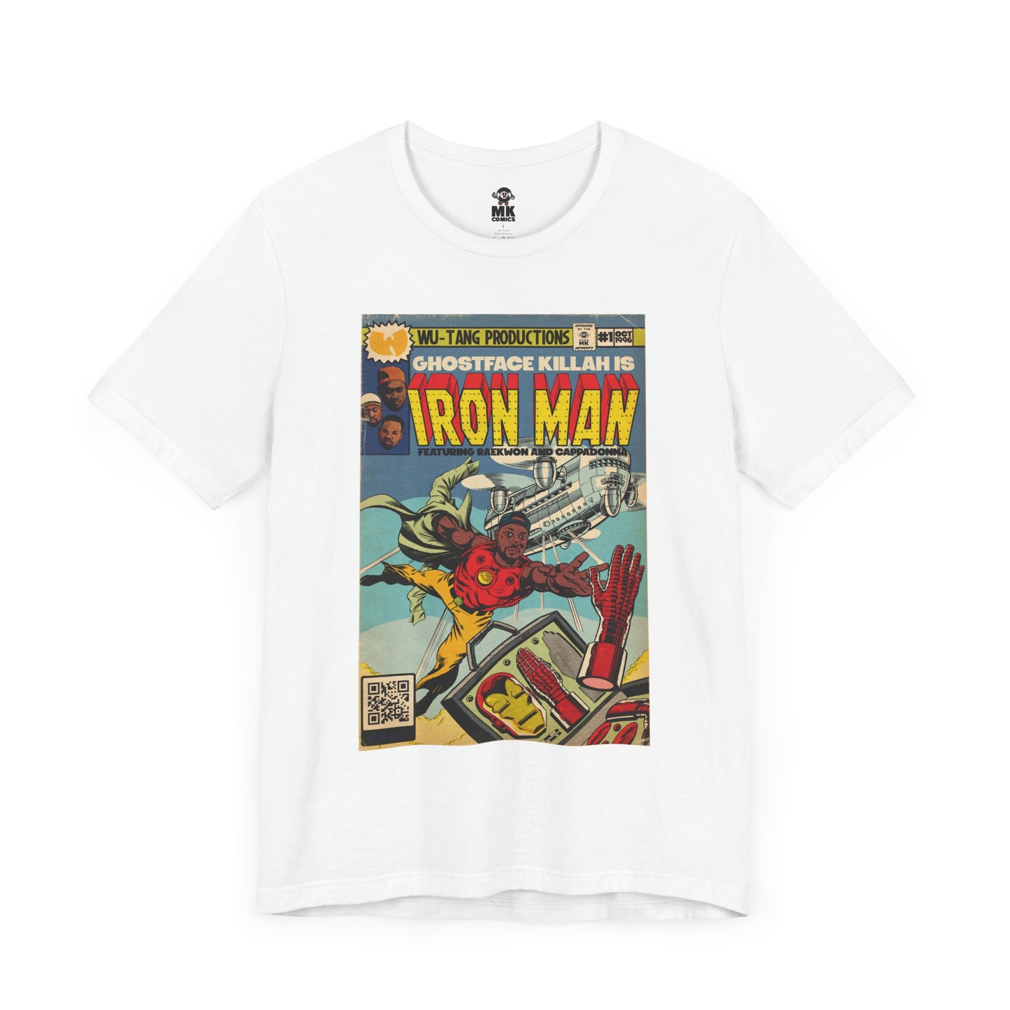 Ghostface - Iron Man - Unisex Jersey Short Sleeve Tee