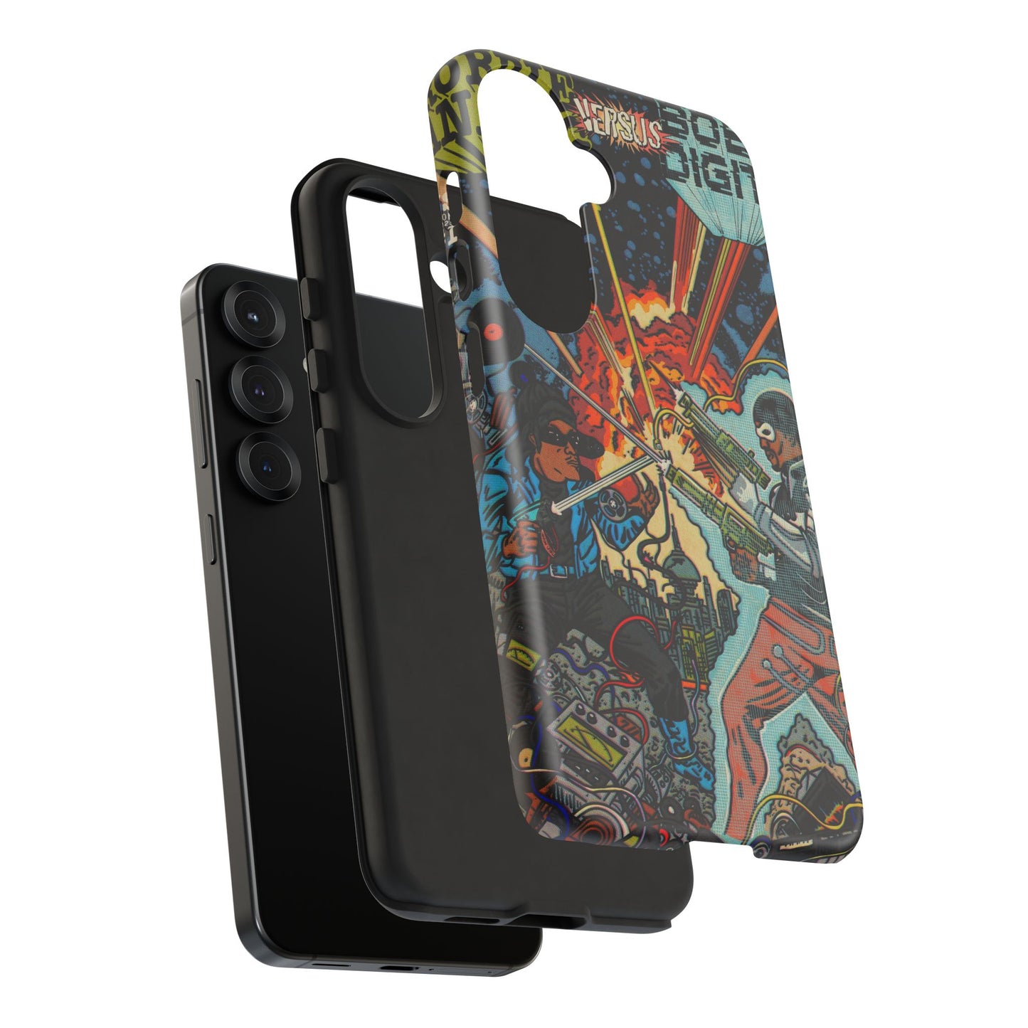Analog vs. Digital - Tough Phone Cases