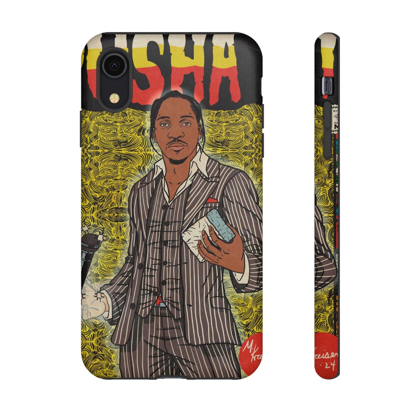 Pusha T - Comic Book Art - Tough Phone Cases