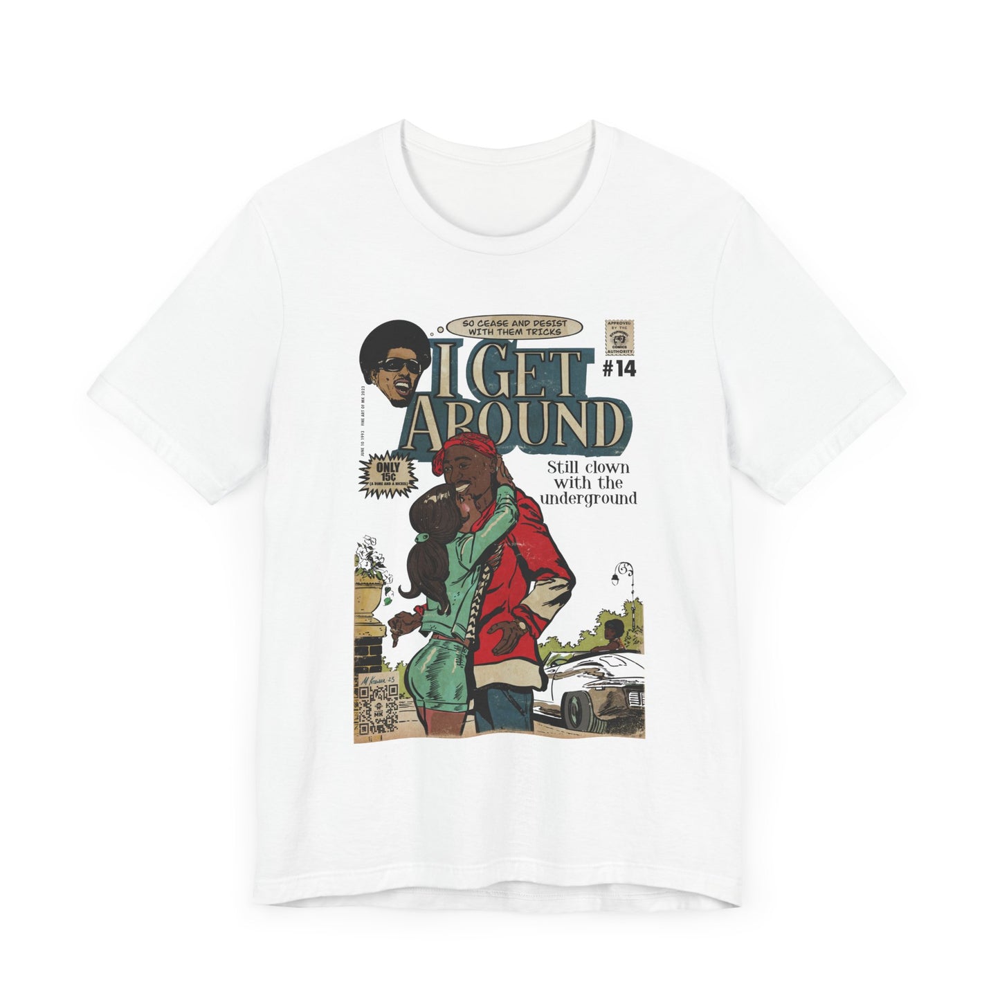 Get Around - Unisex Jersey Short Sleeve Tee