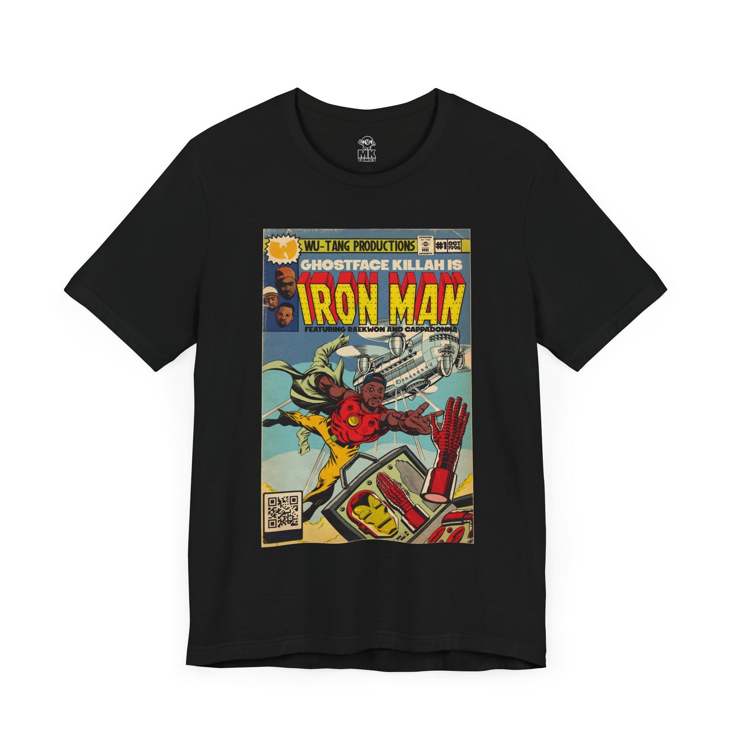 Ghostface - Iron Man - Unisex Jersey Short Sleeve Tee