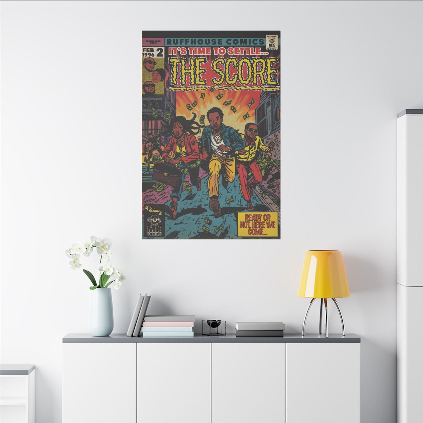 The Score - Matte Canvas, Stretched, 0.75" (Multi-Size)