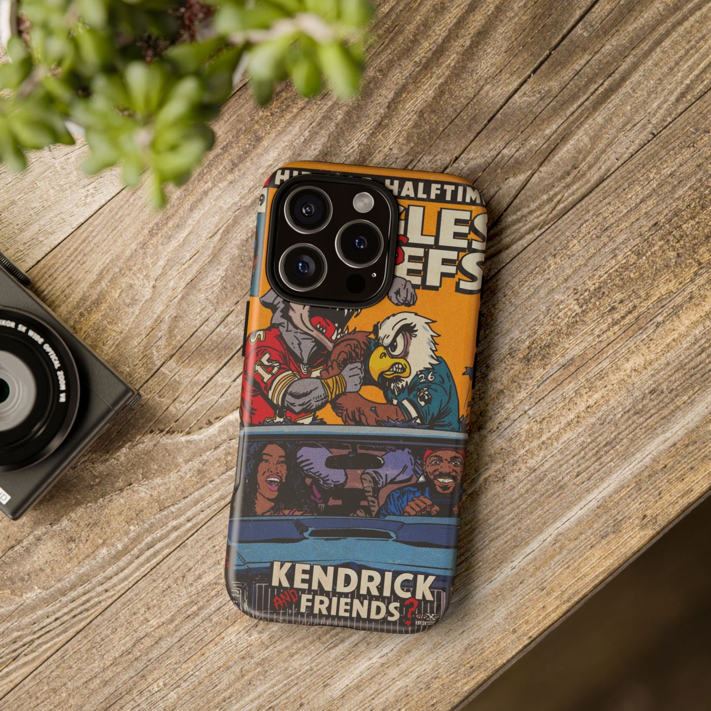 Kendrick & SZA - 2025 Halftime - Eagles vs Chiefs - Tough Phone Cases