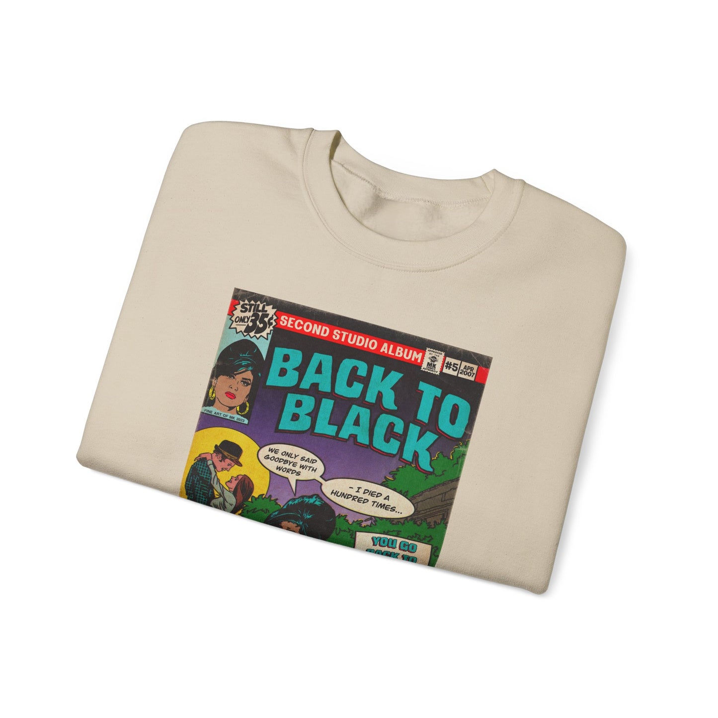 Back to Black - Unisex Heavy Blend™ Crewneck Sweatshirt