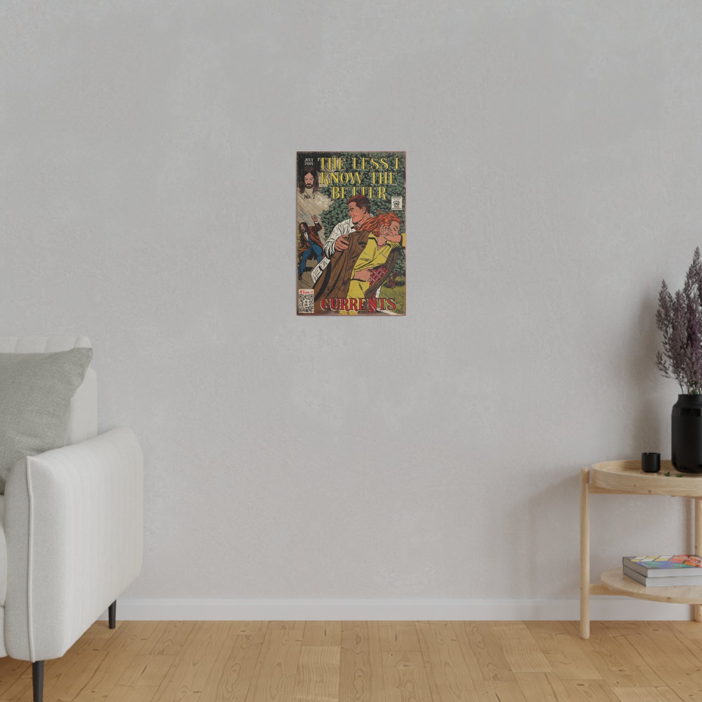 Tame Impala - The Less I Know The Better - Matte Canvas, Stretched, 0.75"