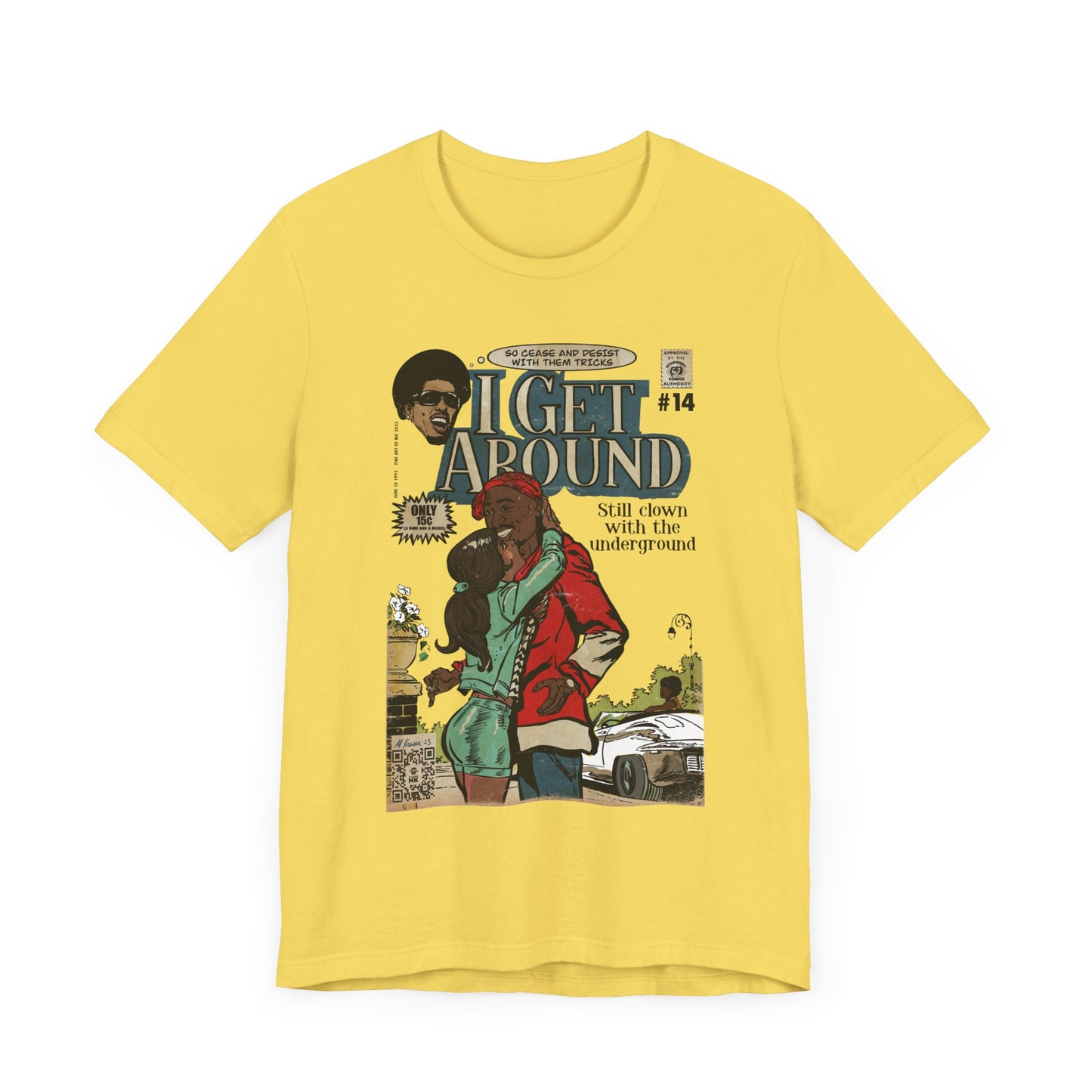 Get Around - Unisex Jersey Short Sleeve Tee