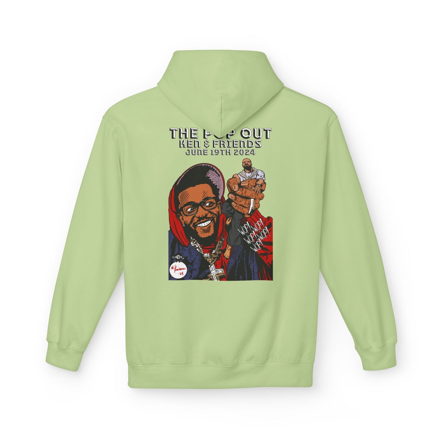 Kendrick Lamar - The Pop Out - Unisex Midweight Softstyle Fleece Hoodie