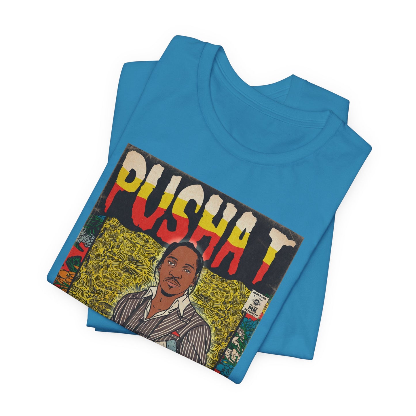 Pusha T - Comic Book Art - Unisex Jersey Short Sleeve Tee