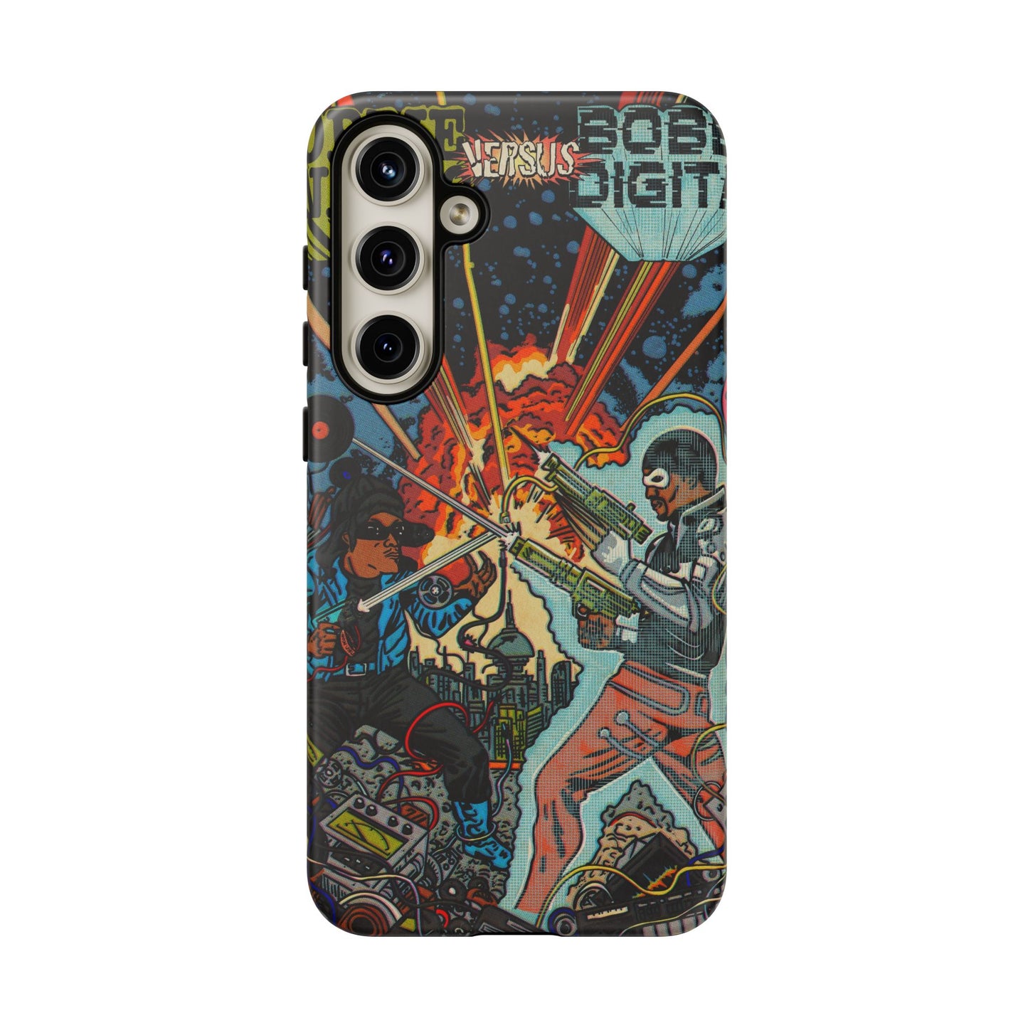 Analog vs. Digital - Tough Phone Cases