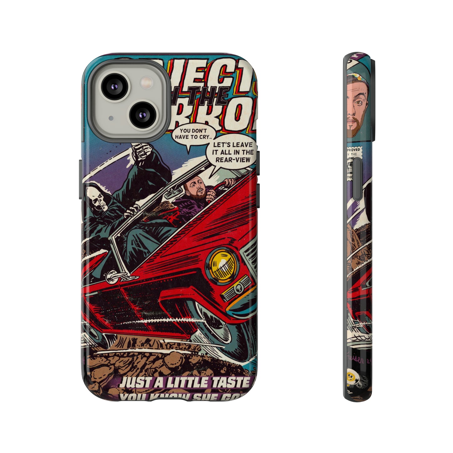 Objects in the Mirror - Tough Phone Cases