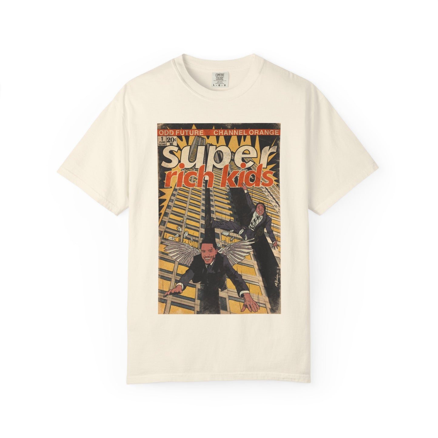 Frank Ocean & Earl Sweatshirt - Super Rich Kids - Unisex Comfort Colors T-shirt