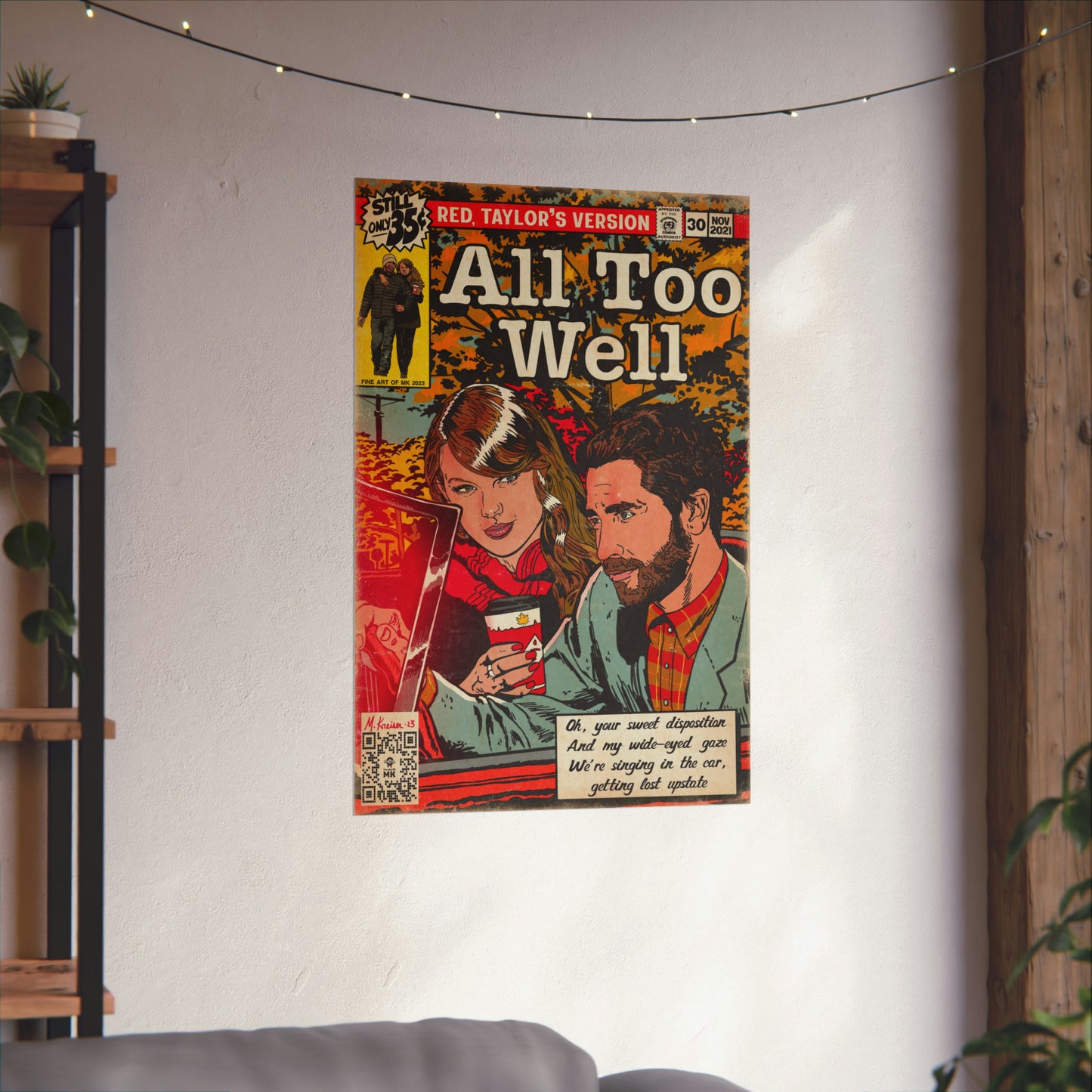 Taylor Swift - All Too Well - Matte Vertical Posters
