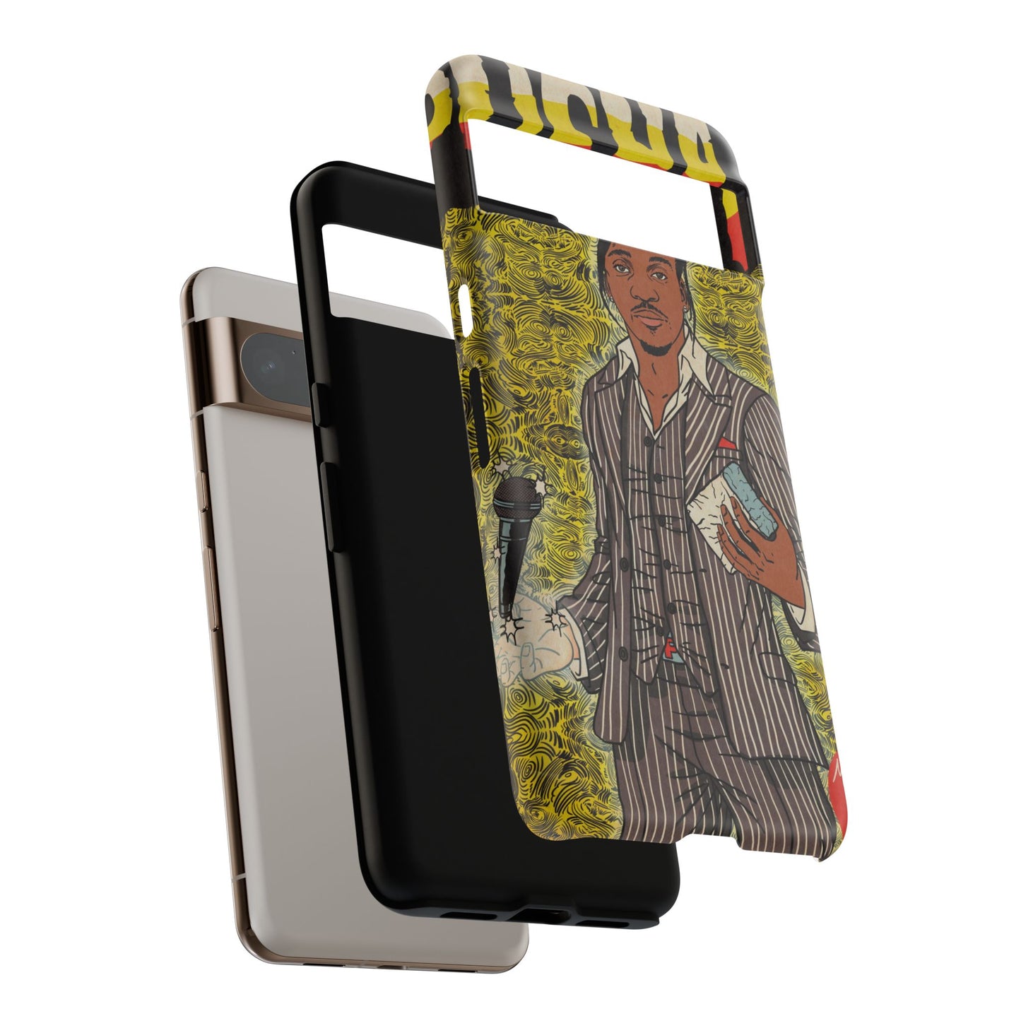 Pusha T - Comic Book Art - Tough Phone Cases