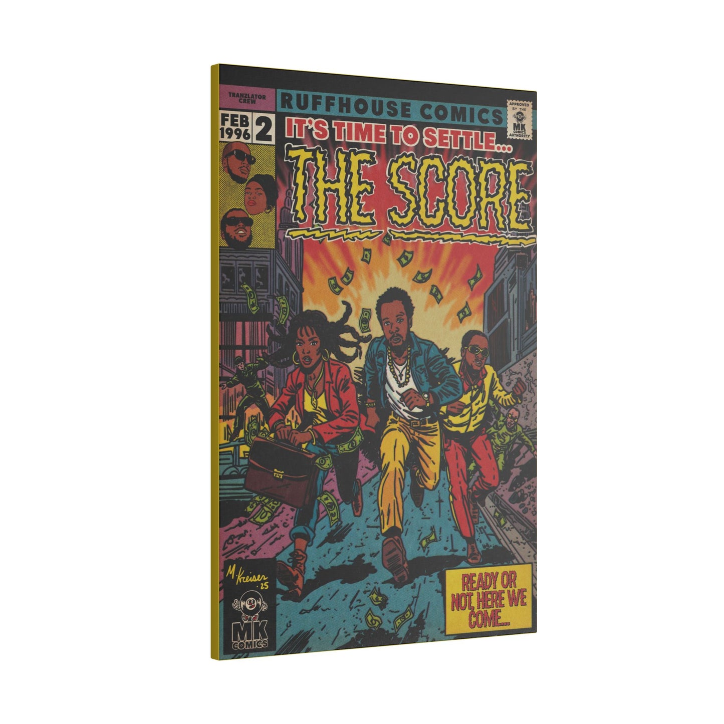 The Score - Matte Canvas, Stretched, 0.75" (Multi-Size)
