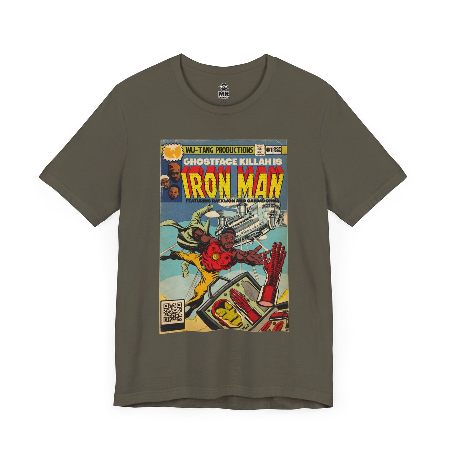 Ghostface - Iron Man - Unisex Jersey Short Sleeve Tee