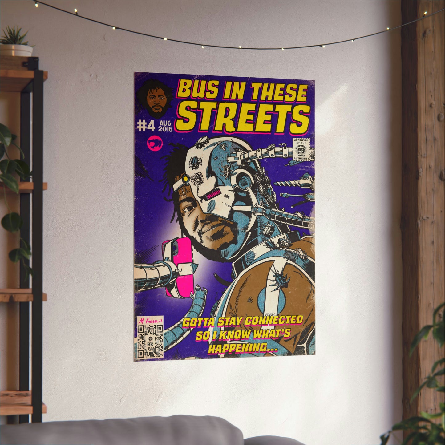 Thundercat - Bus In These Streets - Matte Vertical Posters