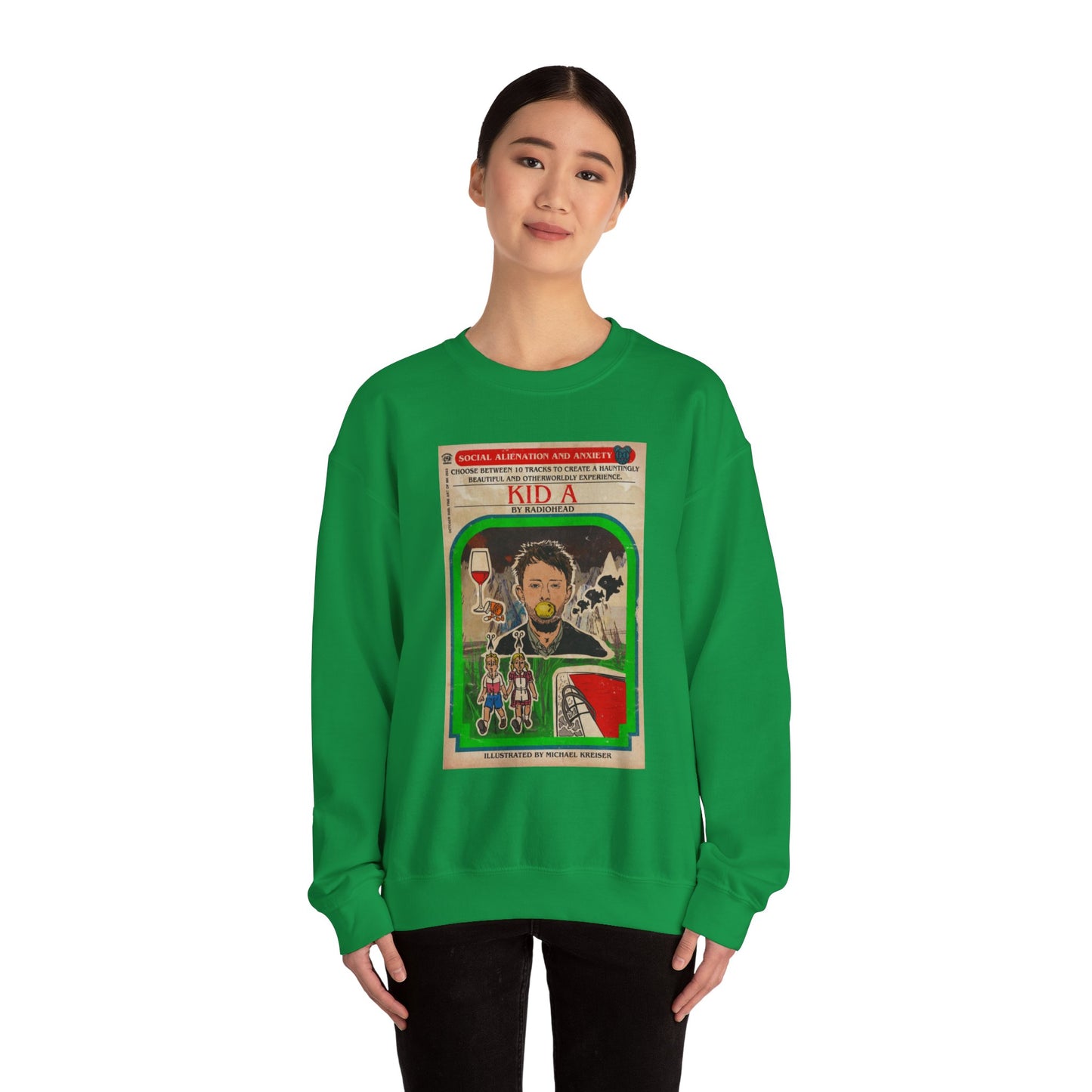 Kid A - Unisex Heavy Blend™ Crewneck Sweatshirt
