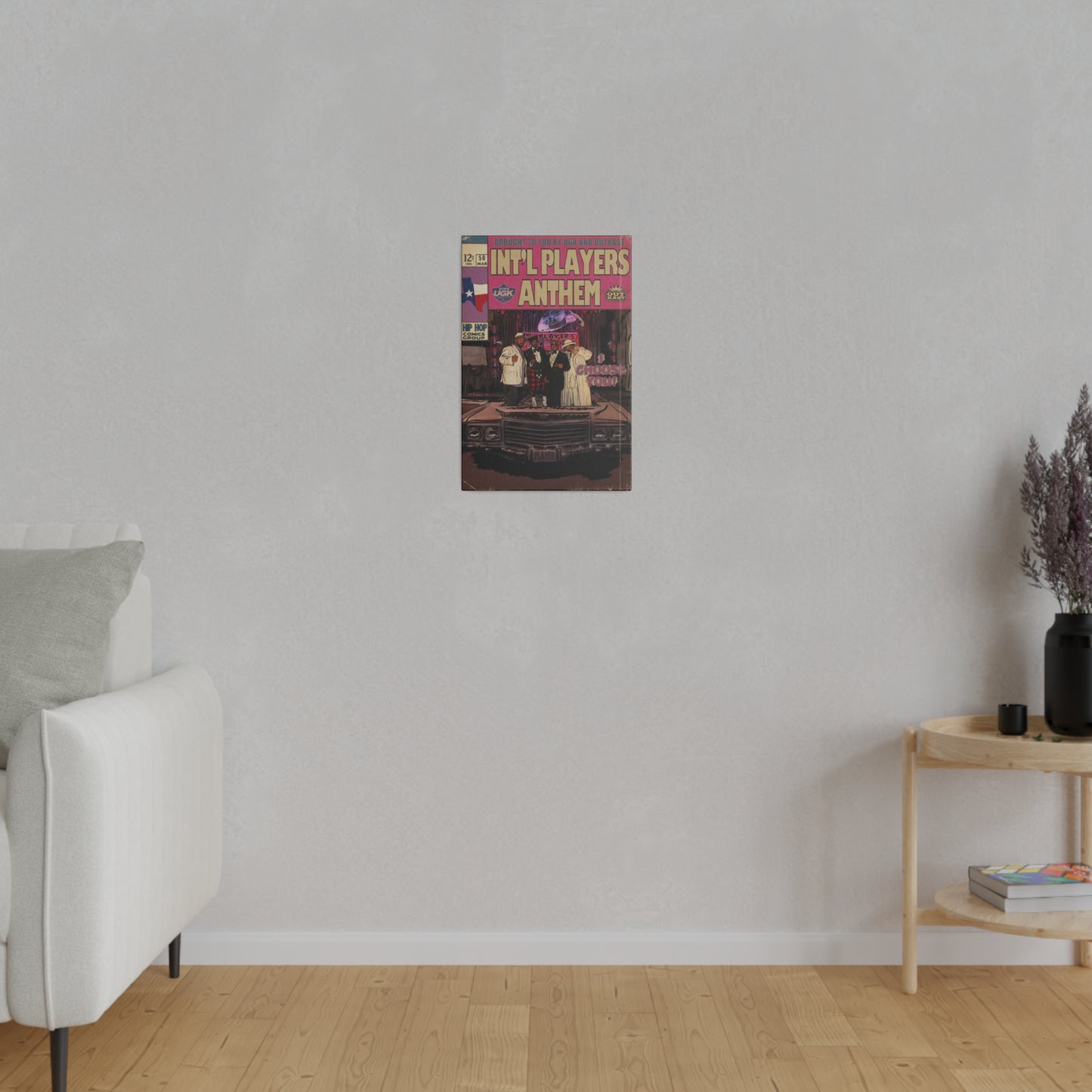 UGK & Outkast - Int’l Players Anthem (I Choose You) - Matte Canvas, Stretched, 0.75"