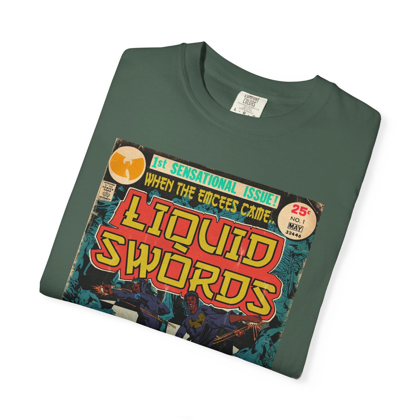 GZA/Genius - Liquid Swords - Unisex Comfort Colors T-shirt