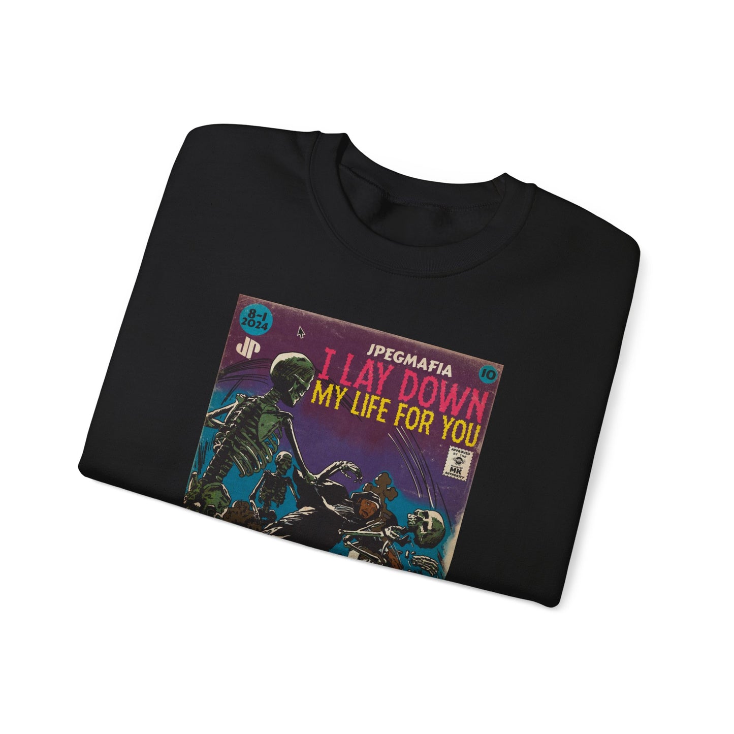 Jpegmafia - I Lay Down My Life For You - Unisex Heavy Blend™ Crewneck Sweatshirt