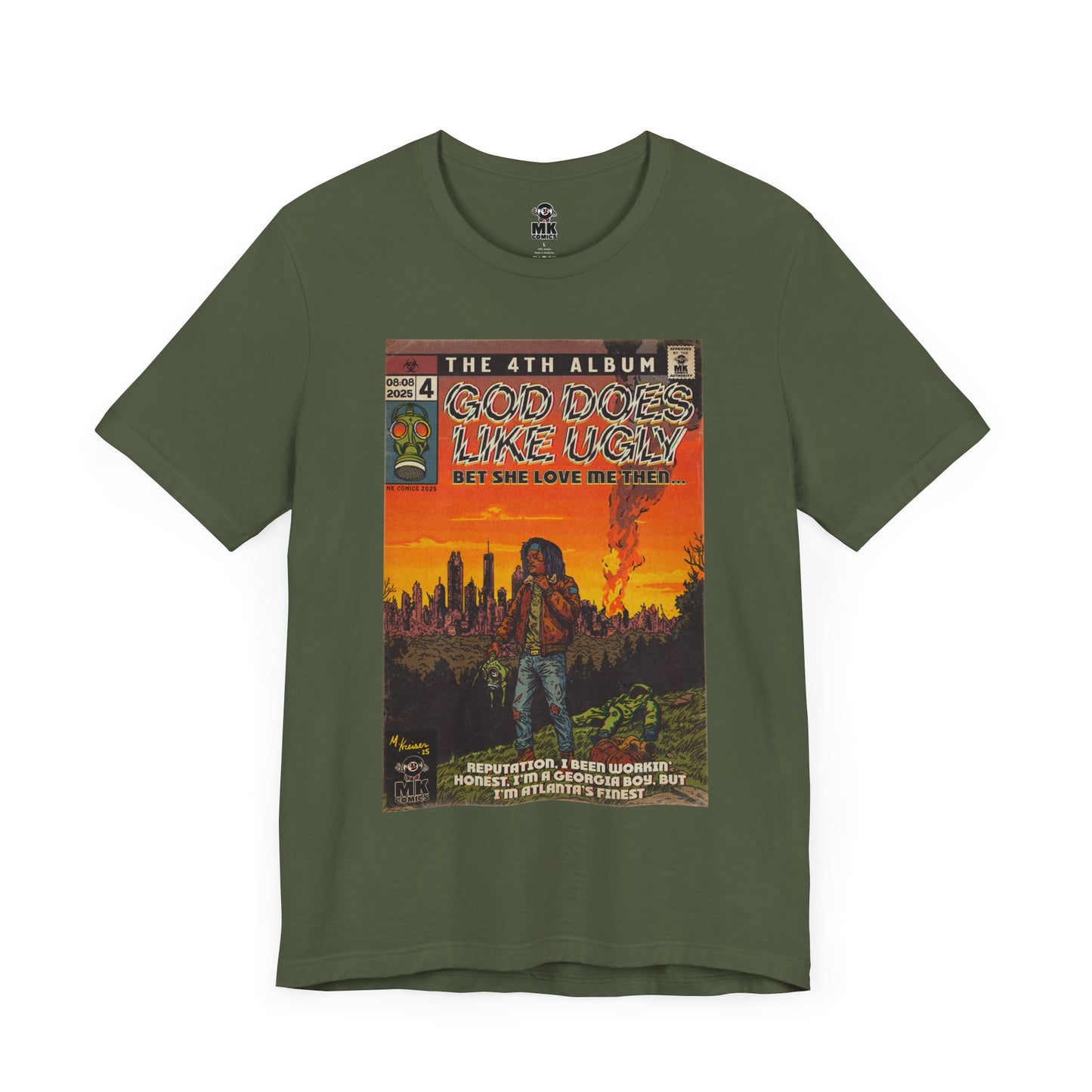 God Does Like Ugly - Unisex Jersey Short Sleeve Tee