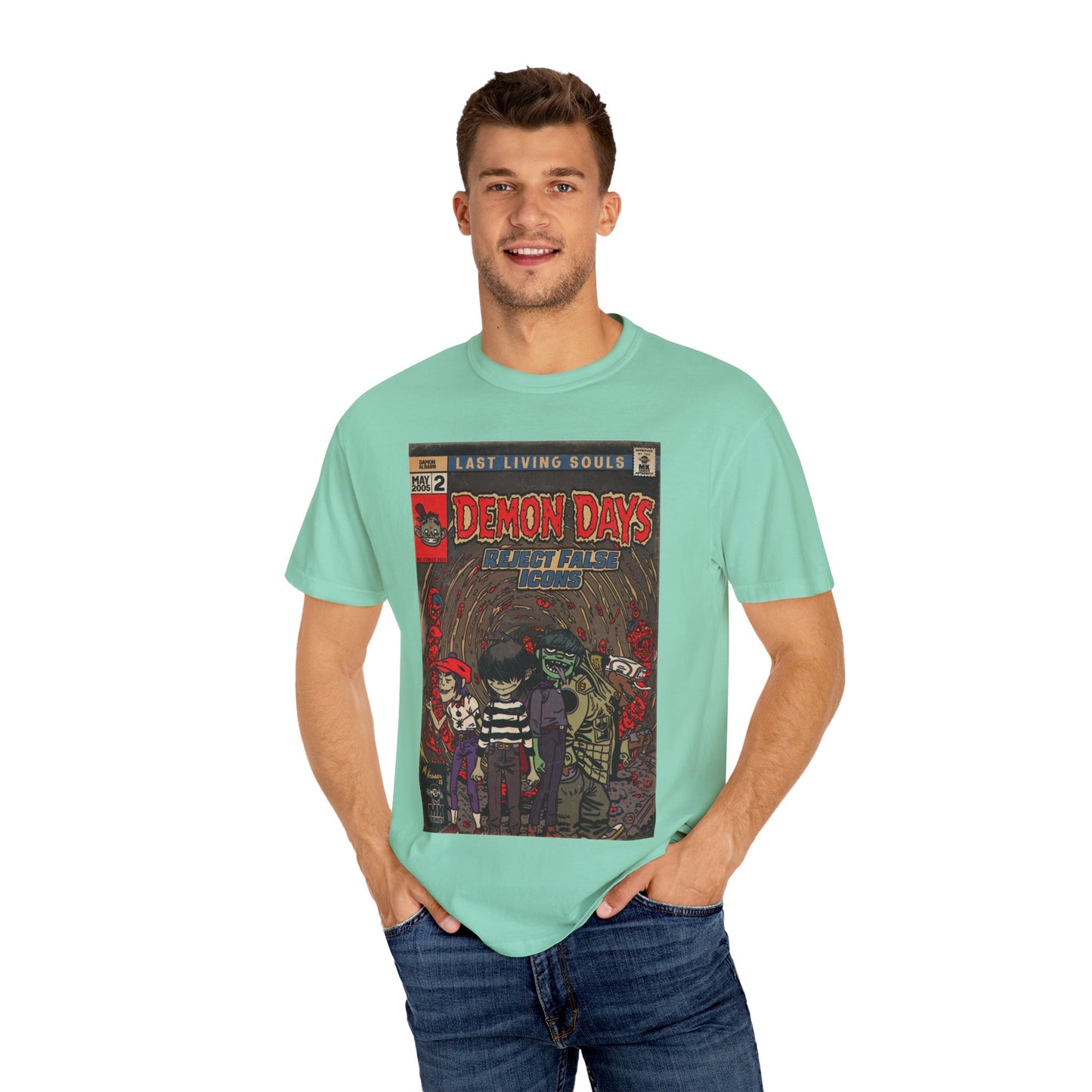 Demon Days - Unisex Garment-Dyed T-shirt
