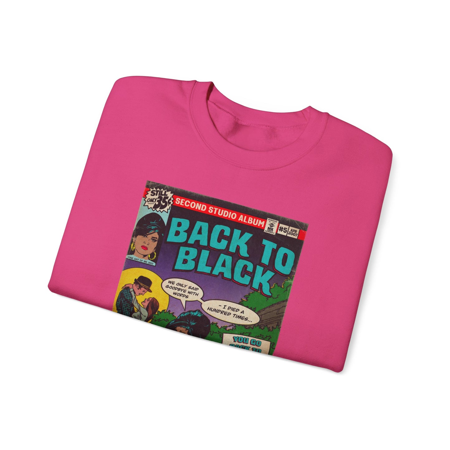 Back to Black - Unisex Heavy Blend™ Crewneck Sweatshirt