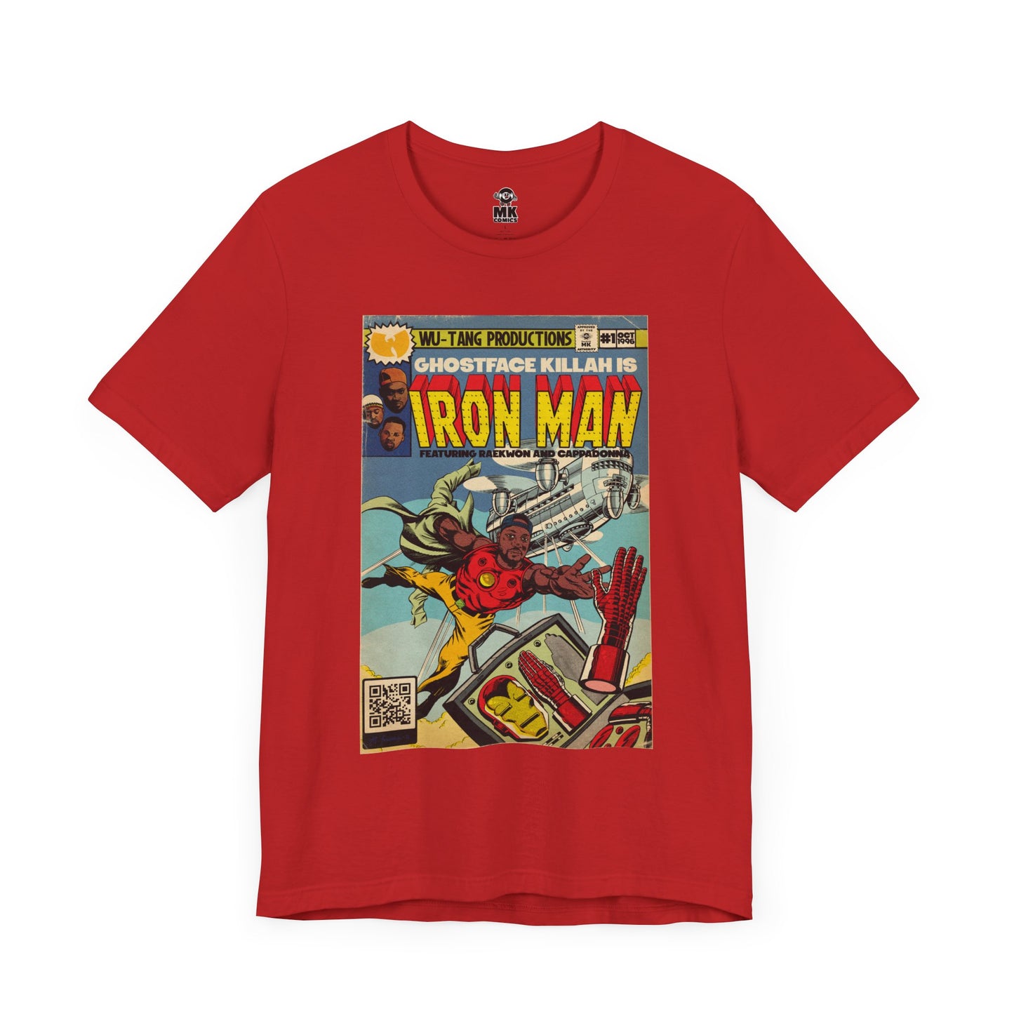 Ghostface - Iron Man - Unisex Jersey Short Sleeve Tee