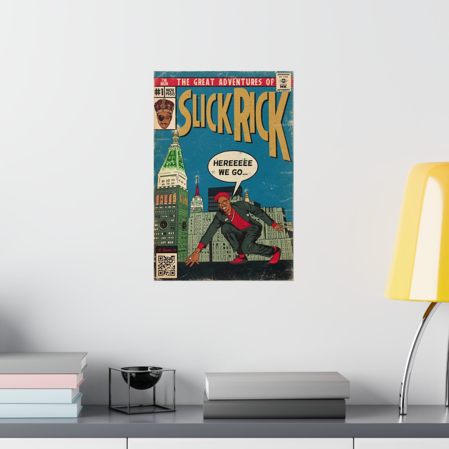 Slick Rick - The Great Adventures Of - Vertical Matte Poster
