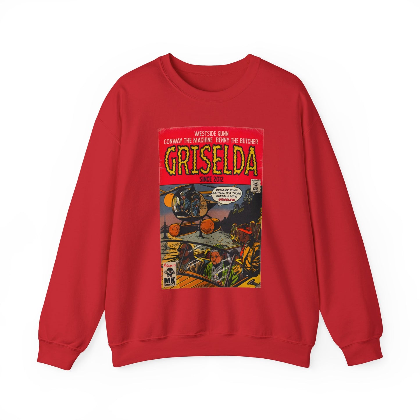 Griselda - Comic Book Art - Unisex Heavy Blend™ Crewneck Sweatshirt
