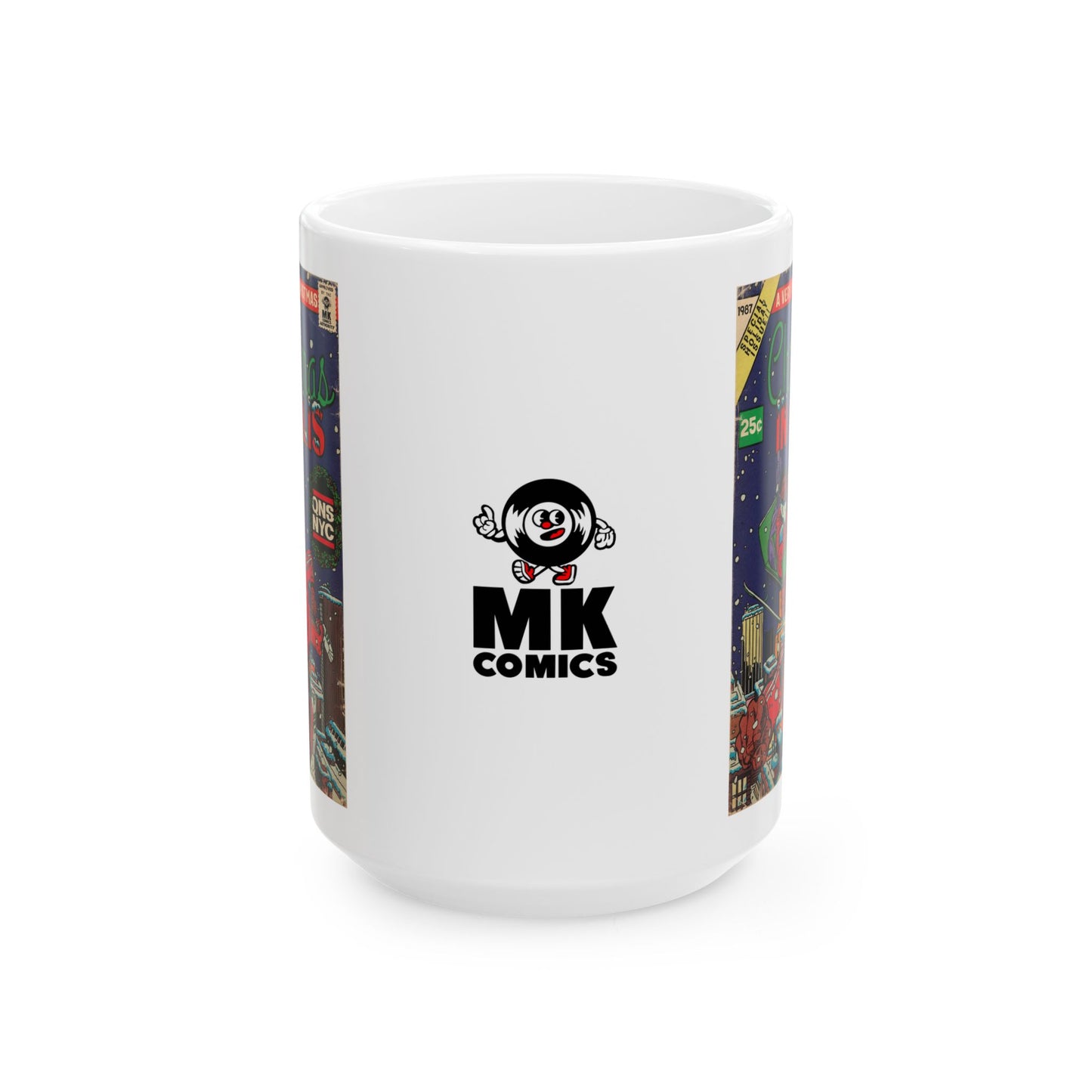 Christmas in Hollis - Ceramic Mug, (11oz, 15oz)