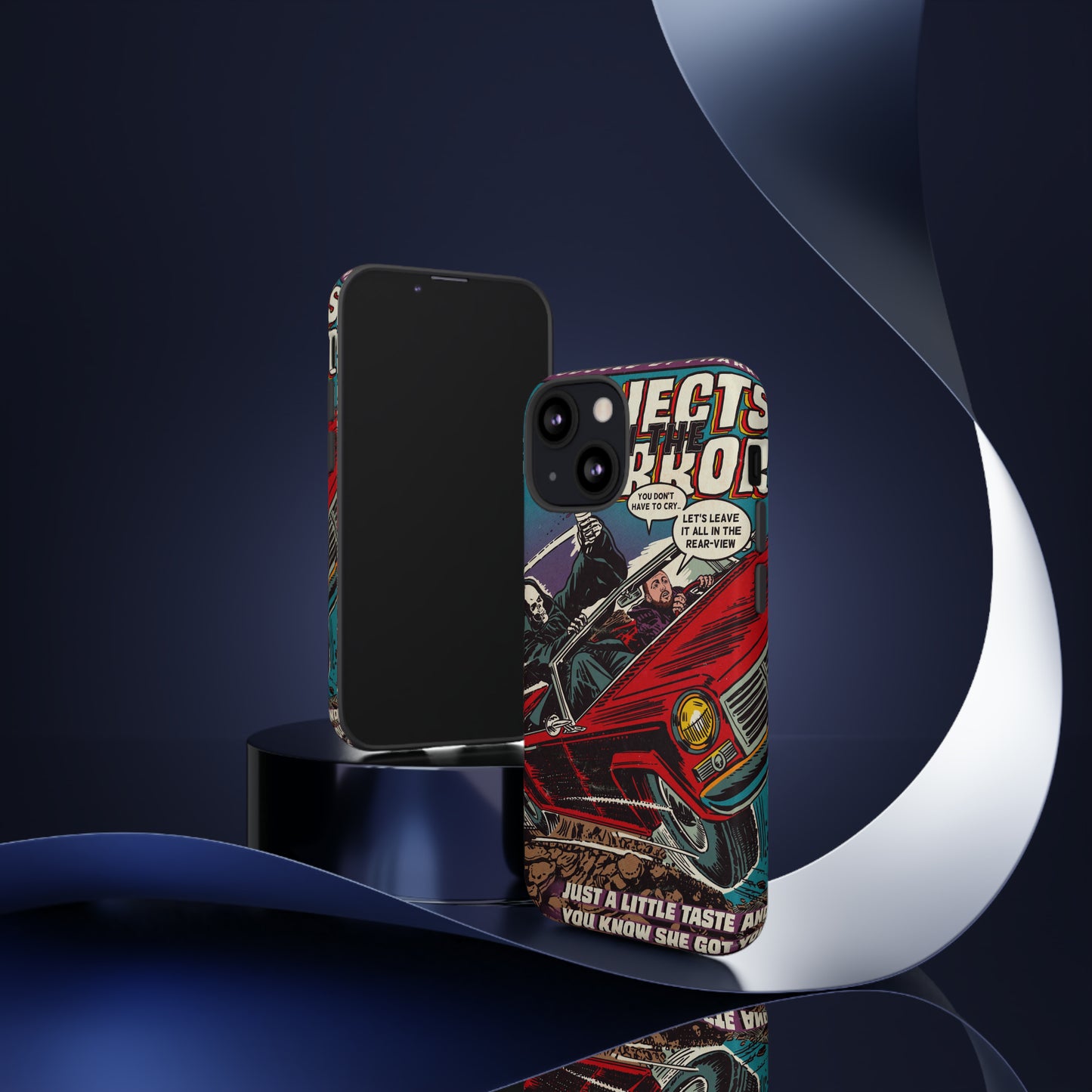 Objects in the Mirror - Tough Phone Cases