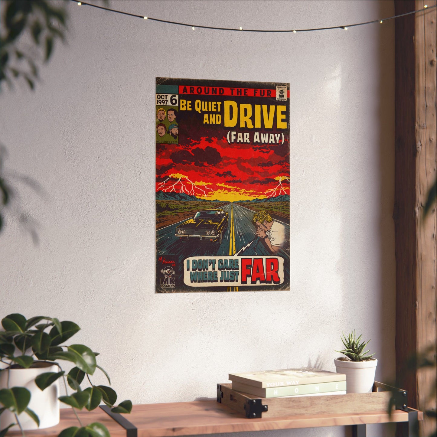 Be Quiet and Drive - Matte Vertical Posters