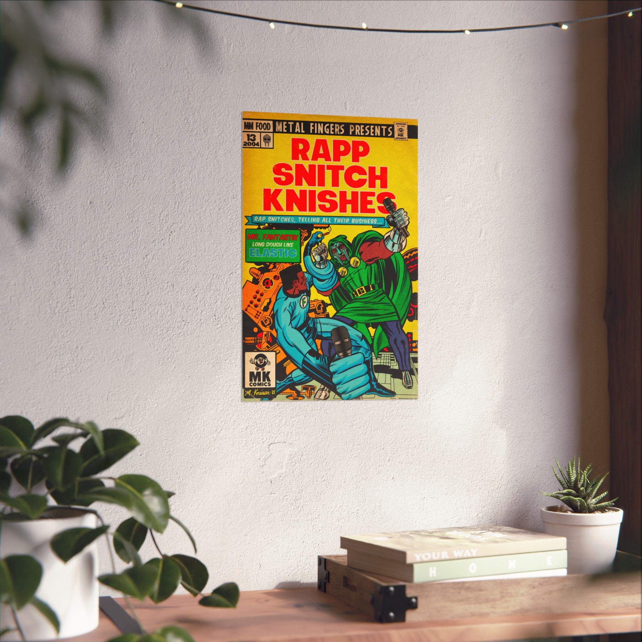 Rapp Snitch Knishes - Vertical Matte Poster