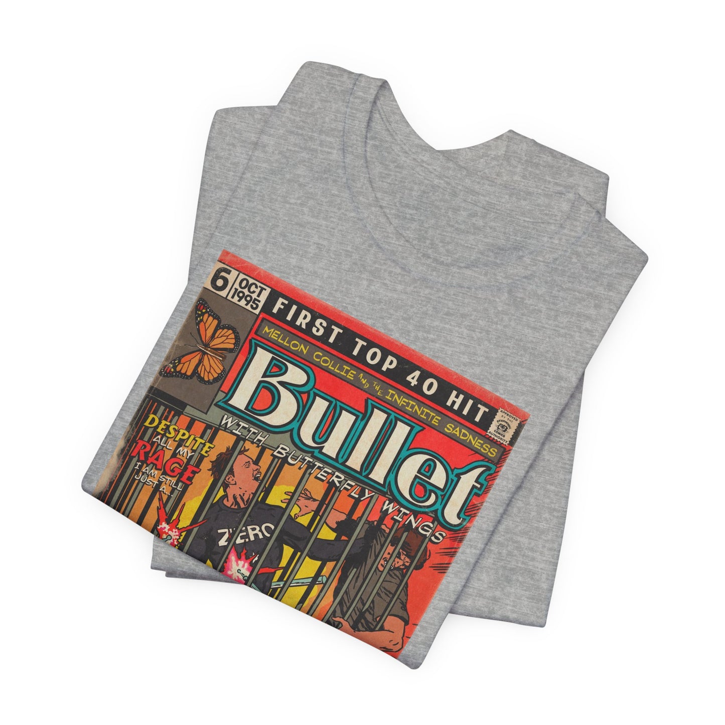 Smashing Pumpkins - Bullet With Butterfly Wings - Unisex Jersey Short Sleeve Tee